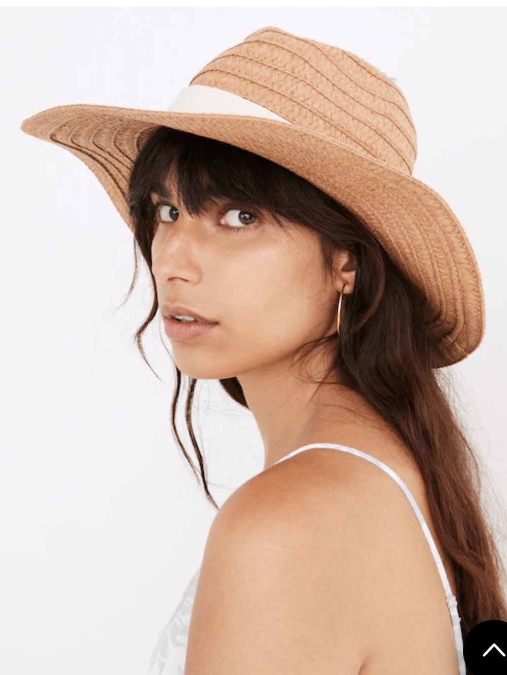 Madewell Packable Braided Straw Hat size S/M